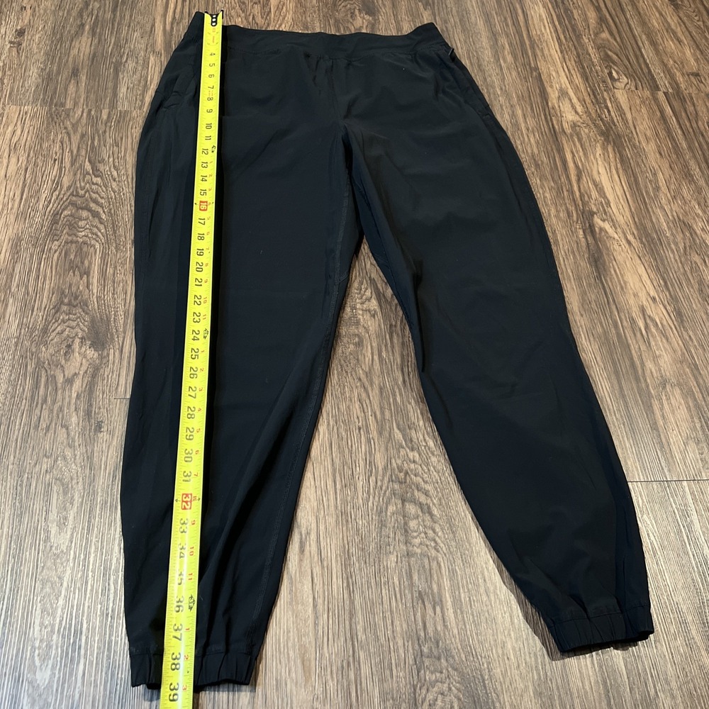 Lululemon Adapted State High Rise Jogger Women's Size 12 Black Zip Ankle READ - Picture 7 of 12